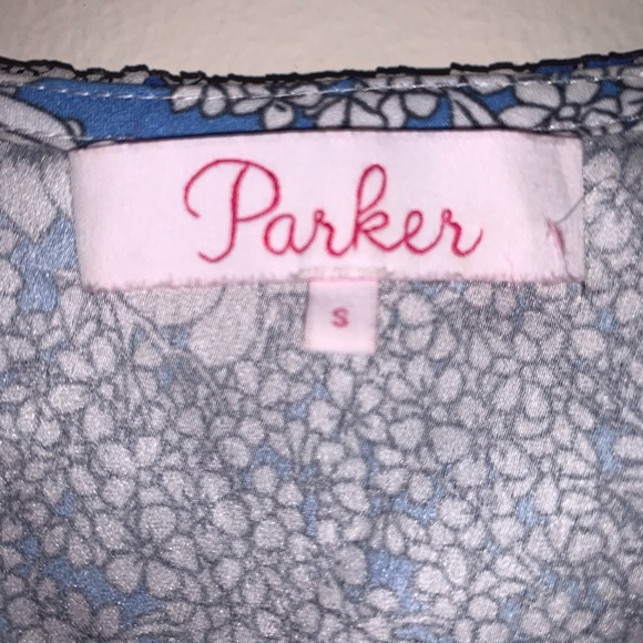 Parker Blue Lyla Vicky Dress Tiered Mini - Picture 7 of 7